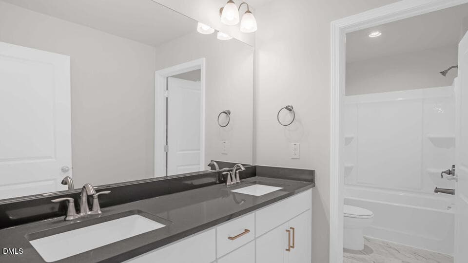 HALLWAY BATHROOM - 2337 Horton Park Drive, Apex, NC 27539