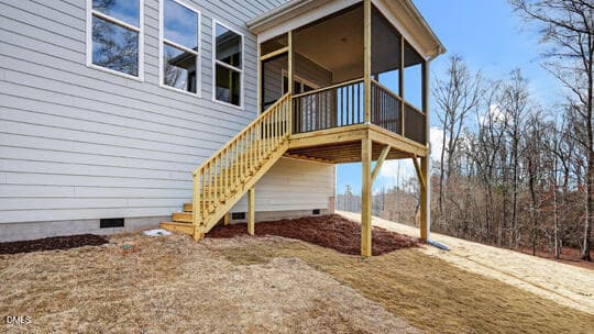 REAR DECK - 2337 Horton Park Drive, Apex, NC 27539