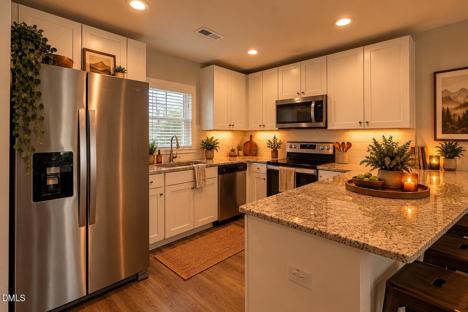 Warm Modern Farmhouse Kitchen - 262 S Raleigh Street, Angier, NC 27501