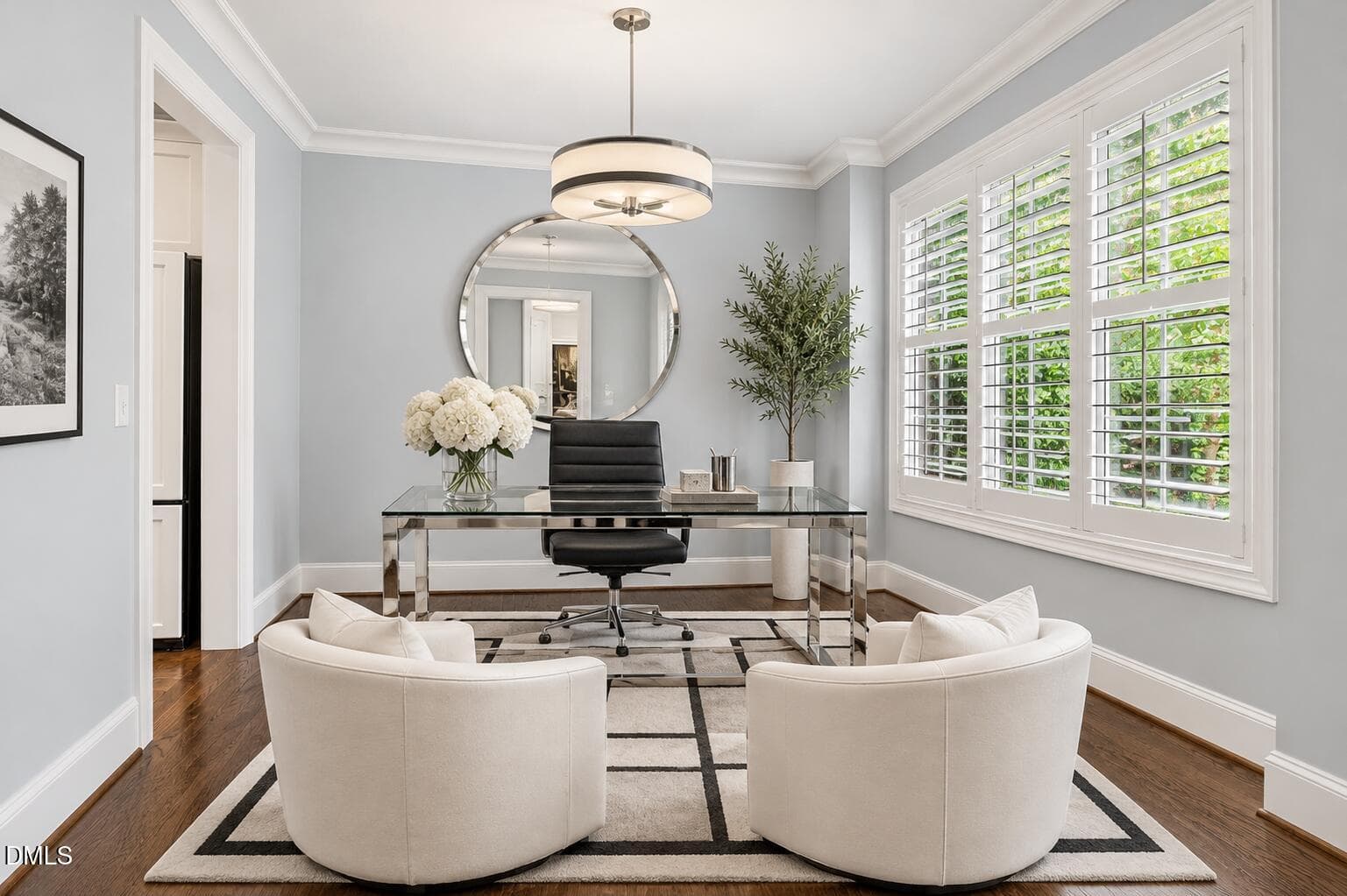 Elegant Contemporary Home Office - 2741 Oberlin Road 101, Raleigh, NC 27608