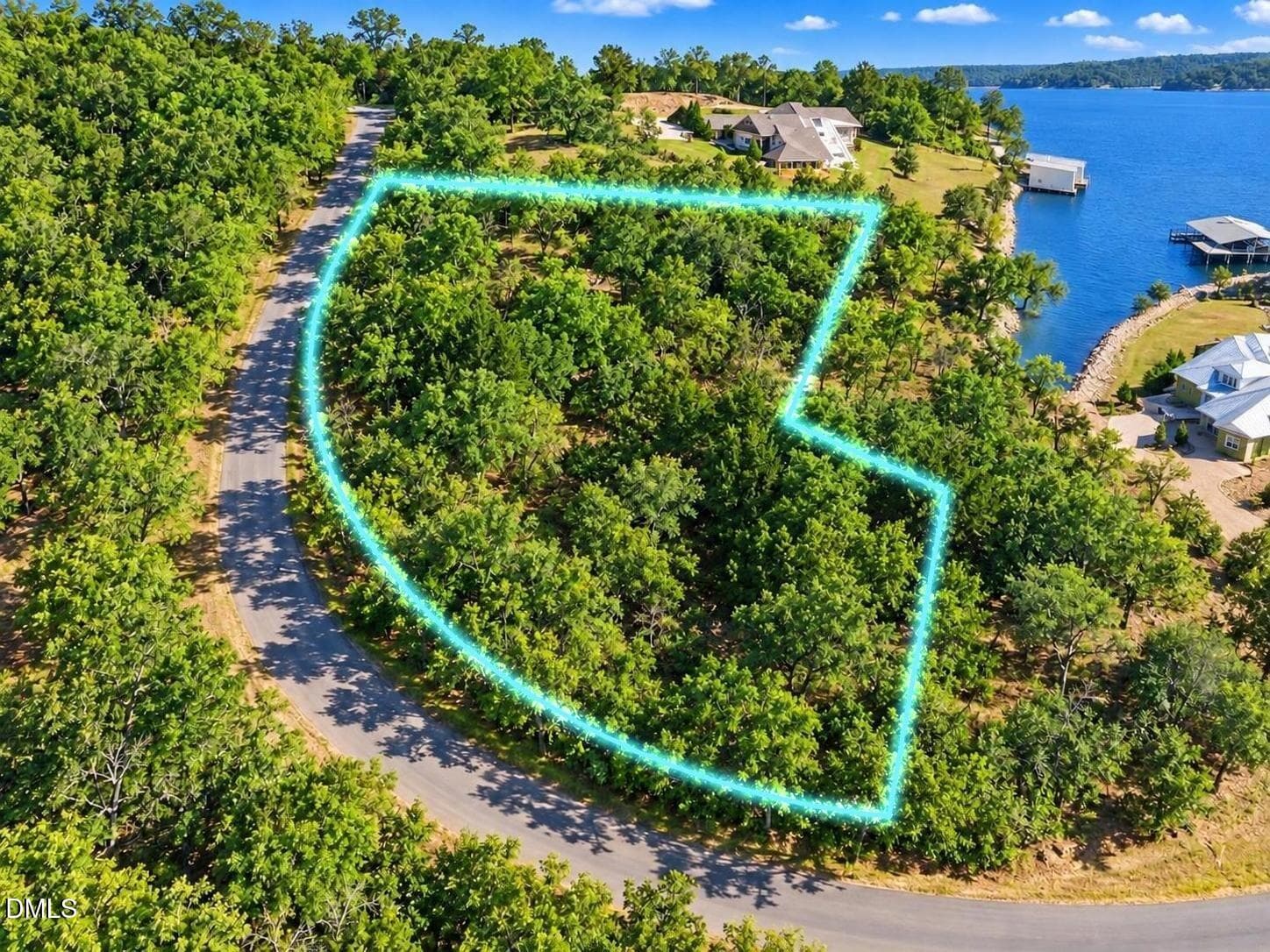 Macon-NC-2.16ac-Drone-72-outline - 0 N Robinson Ferry Road, Macon, NC 27551