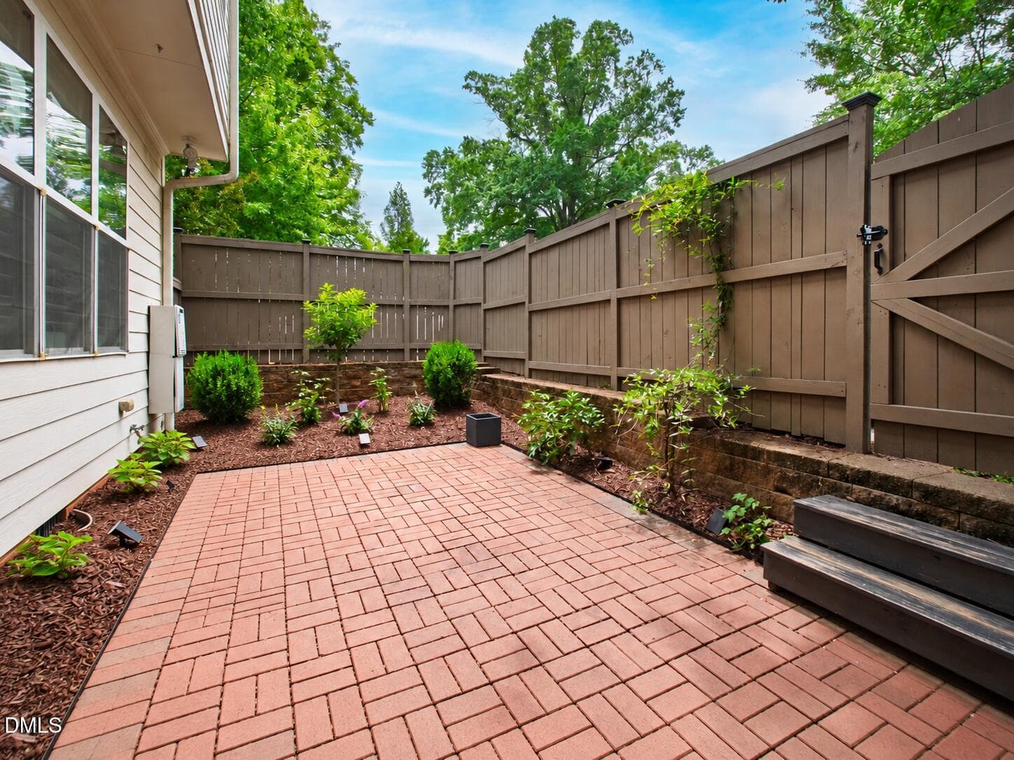 Chair-Free Backyard Patio Garden - 2741 Oberlin Road 101, Raleigh, NC 27608