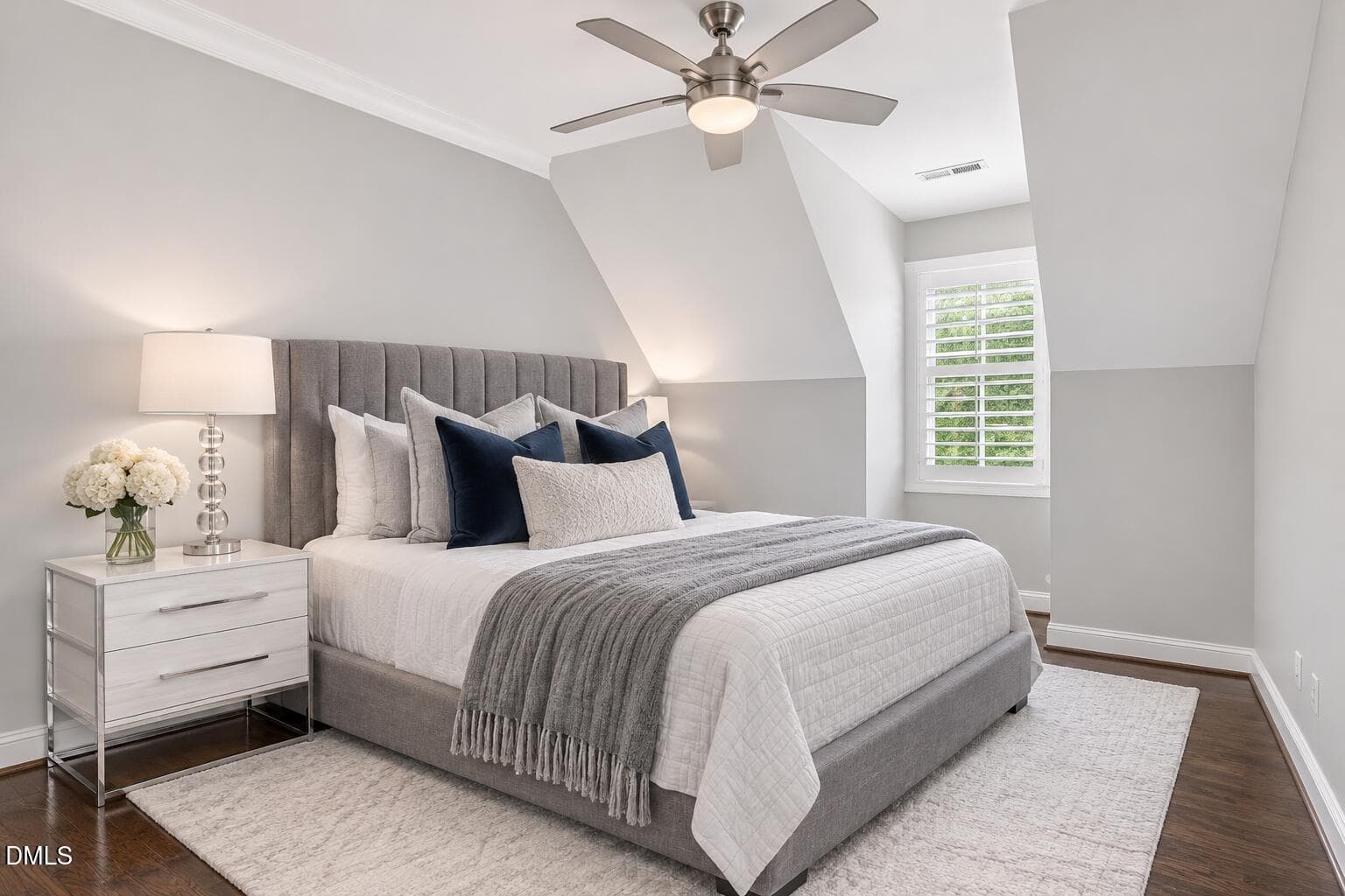 Contemporary Gray Bedroom Retreat - 2741 Oberlin Road 101, Raleigh, NC 27608