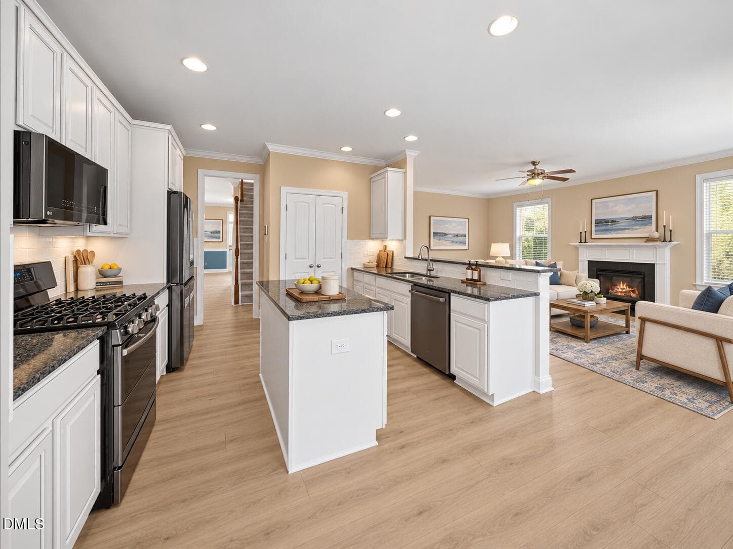 Open Concept kitchen - 1013 Palace Garden Way, Raleigh, NC 27603