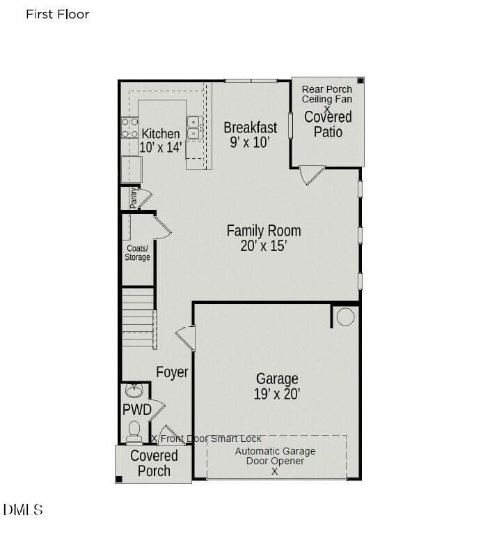 First Floor - 555 Trove Lane, Vass, NC 28394