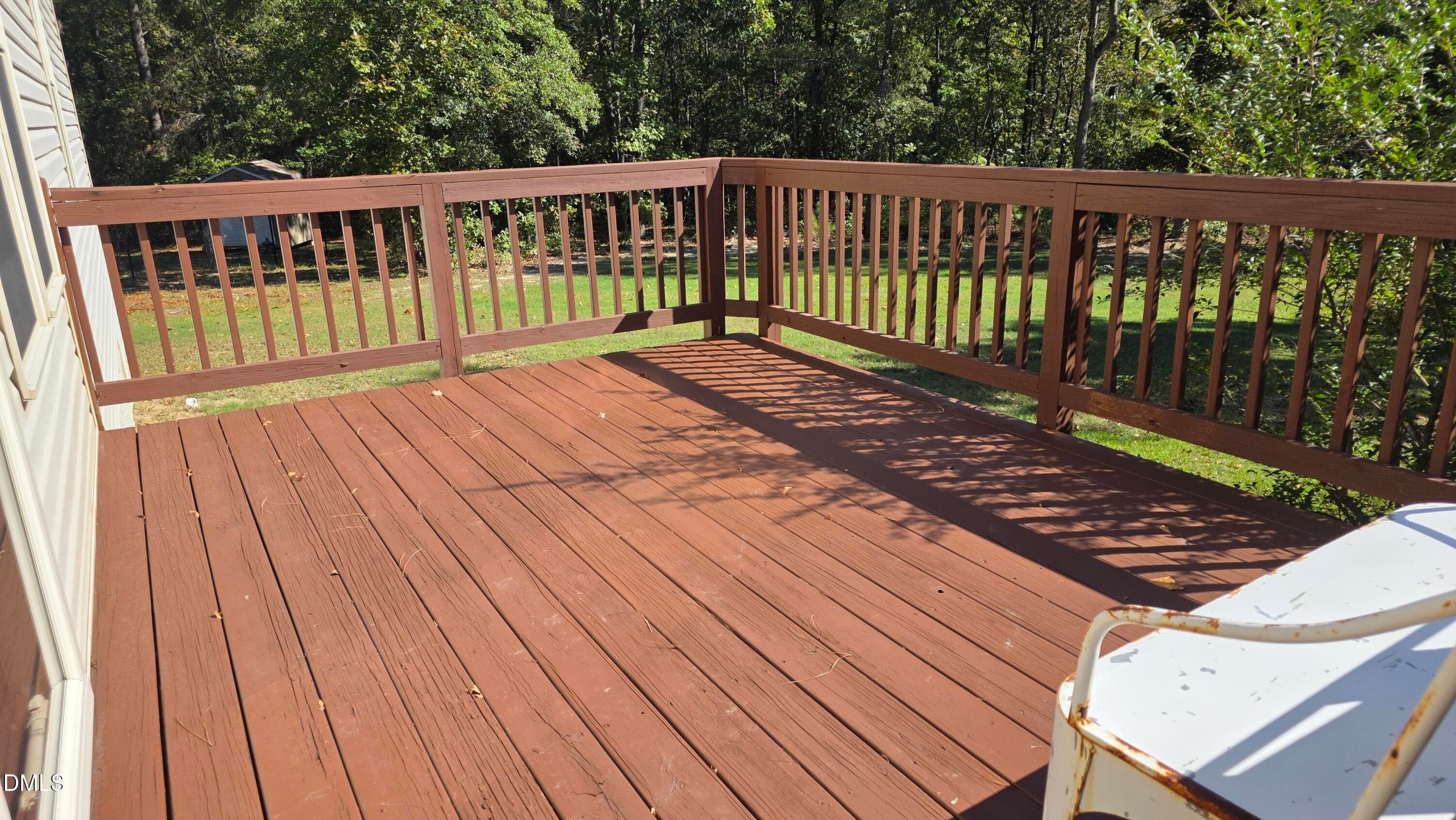 Back Deck - 183 High Standard Lane, Angier, NC 27501