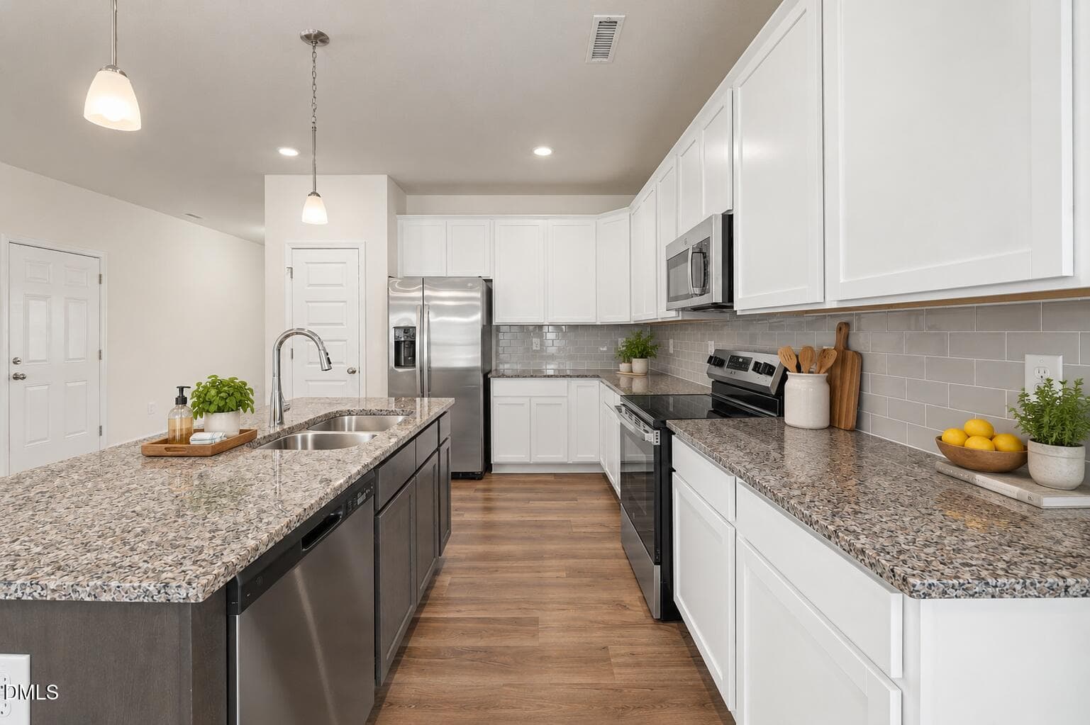 Bright Contemporary Galley Kitchen - 417 Marthas View Way, Wake Forest, NC 27587