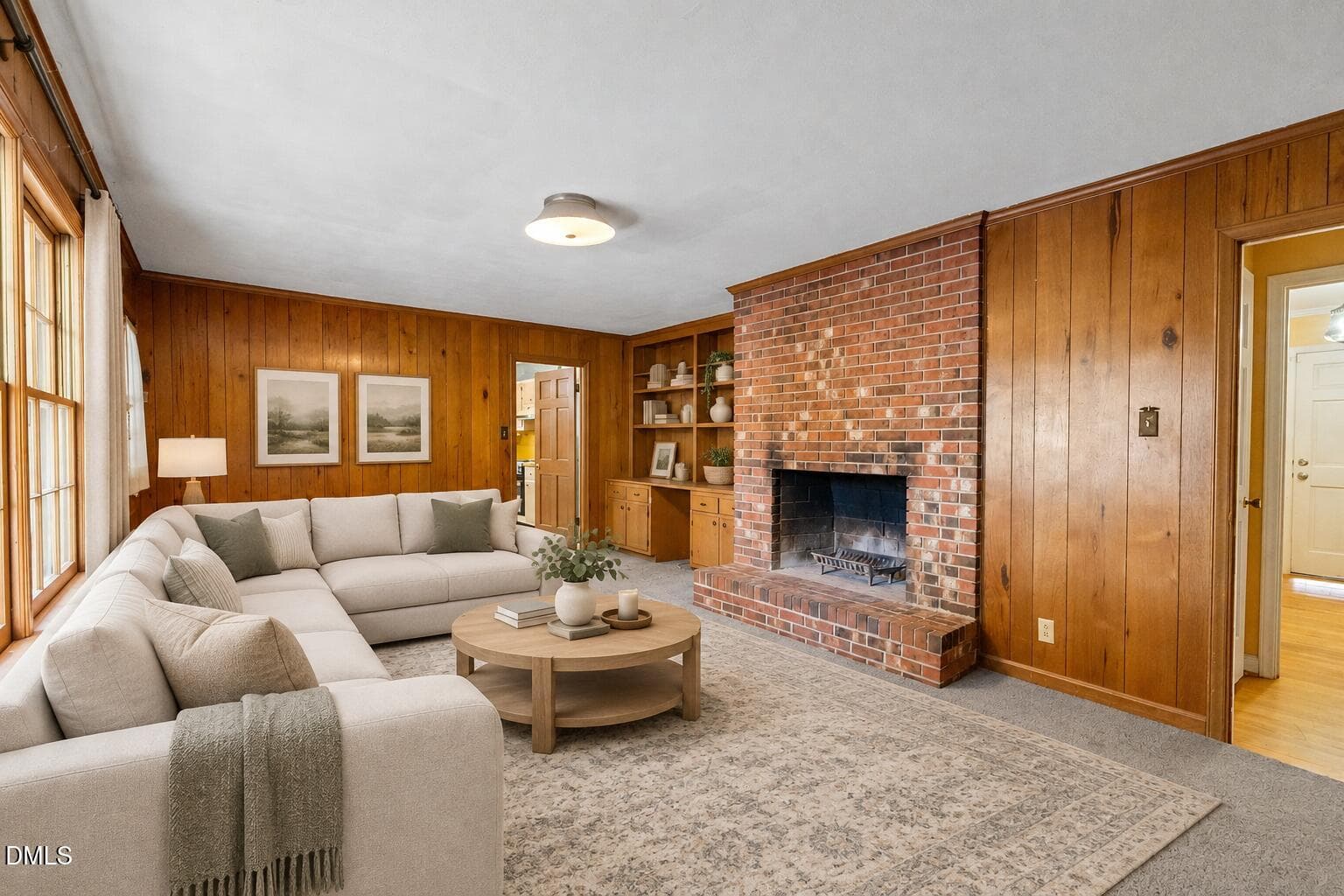 Cozy Farmhouse Living Room Retreat - 500 Duluth Street, Durham, NC 27705