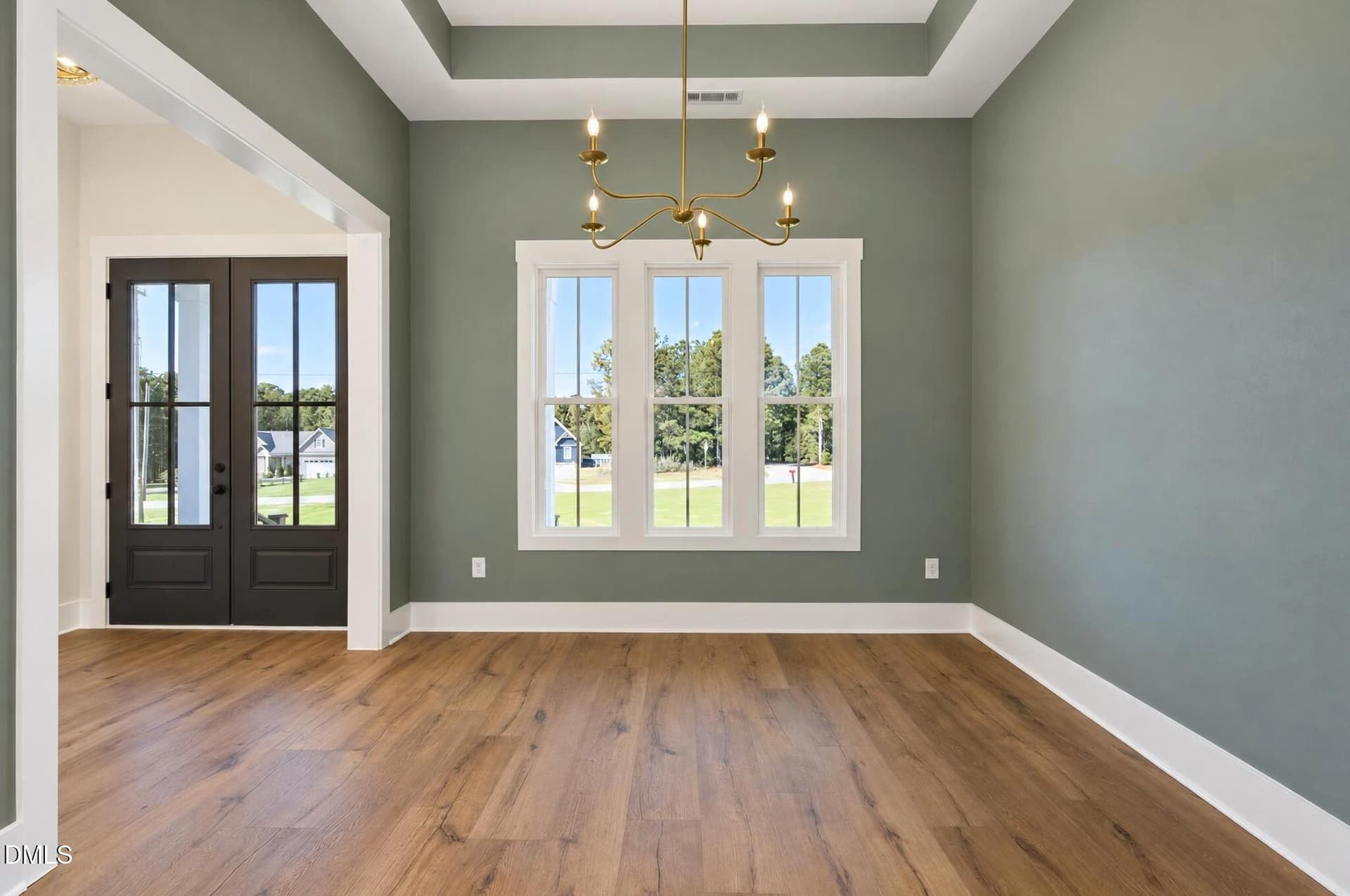 Dining view to Foyer - 9389 Nc-210, Four Oaks, NC 27524