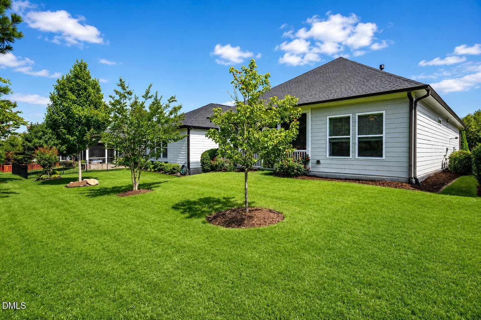 Backyard w/ Southern Exposure - 93 Abercorn Circle, Chapel Hill, NC 27516