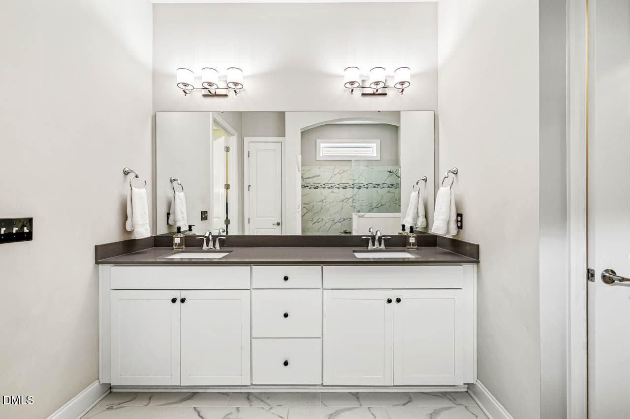 Dual Vanities w/ Quartz Counters - 93 Abercorn Circle, Chapel Hill, NC 27516