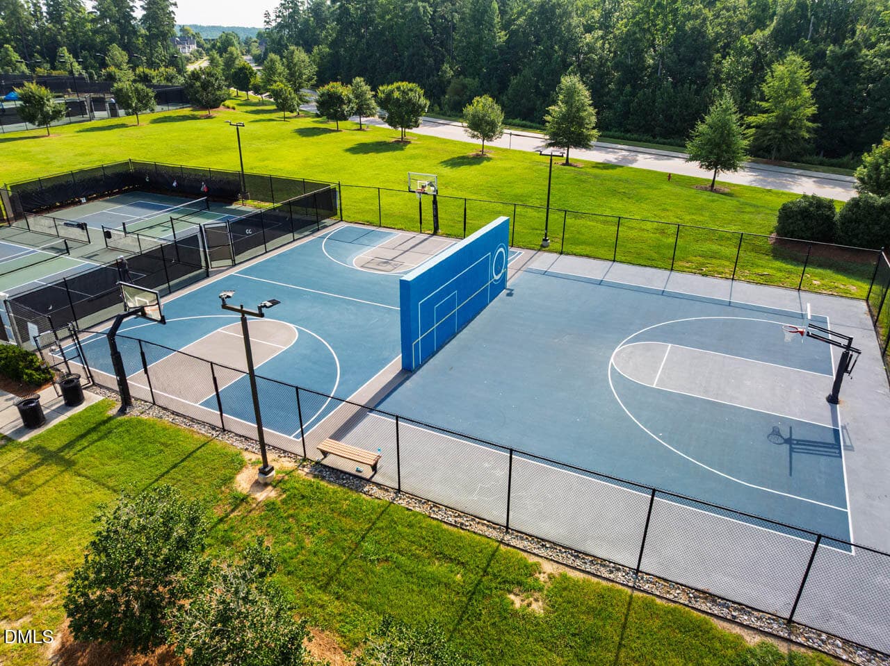 Pickleball & Basketball Courts - 93 Abercorn Circle, Chapel Hill, NC 27516