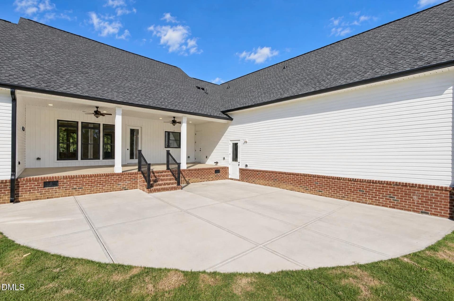 Rear Porch and Patio - 9389 Nc-210, Four Oaks, NC 27524