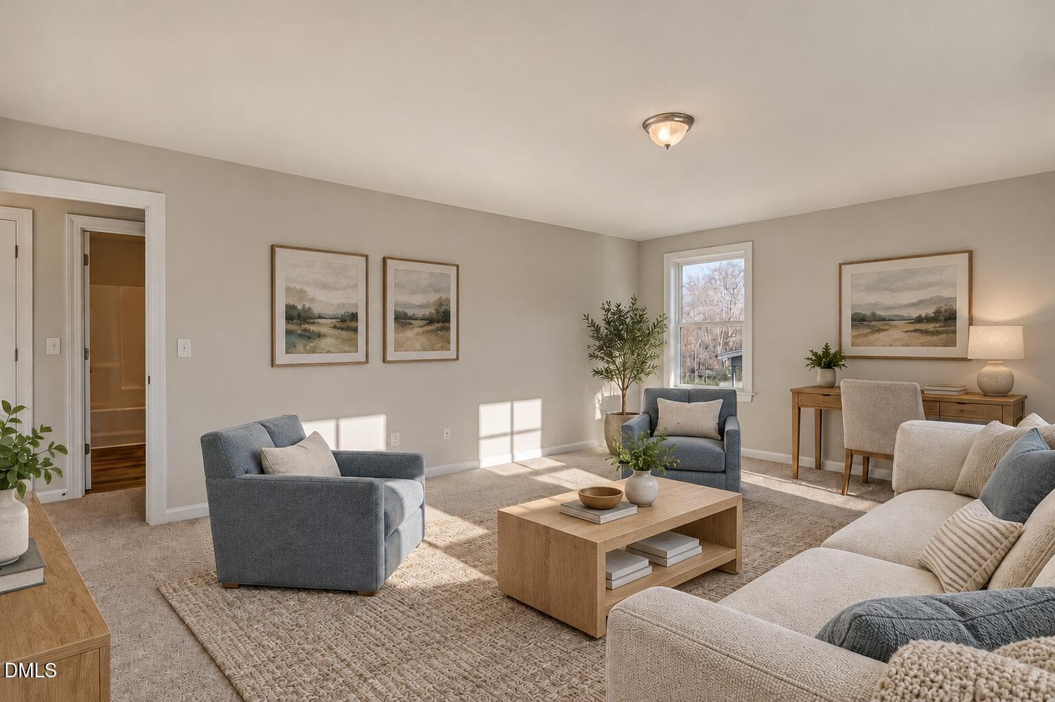 Bonus room with light oak table-19 - 224 Starlet Ridge Way, Clayton, NC 27520