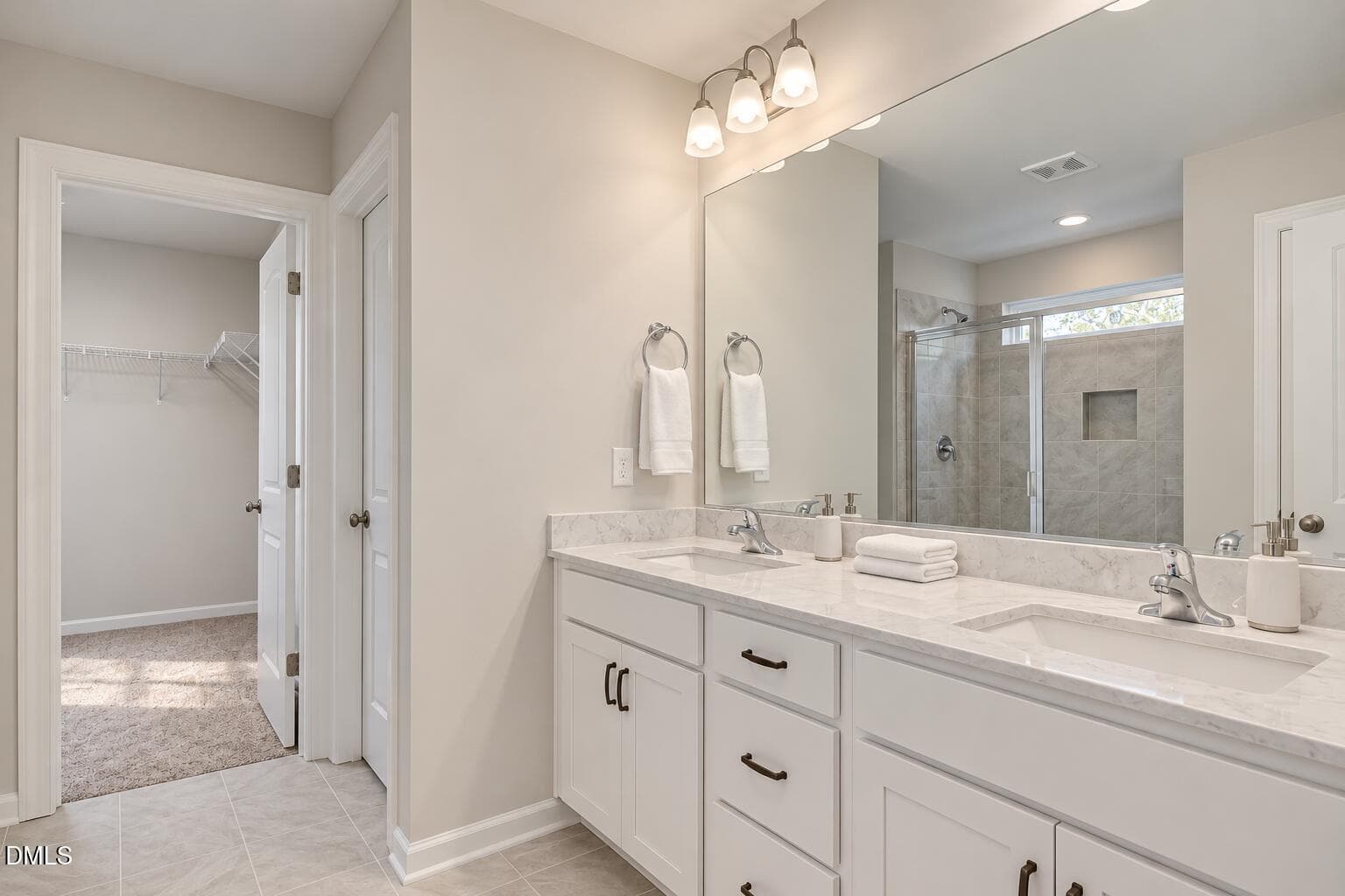 Primary Bath Vanity with Dual Sinks-11 - 224 Starlet Ridge Way, Clayton, NC 27520