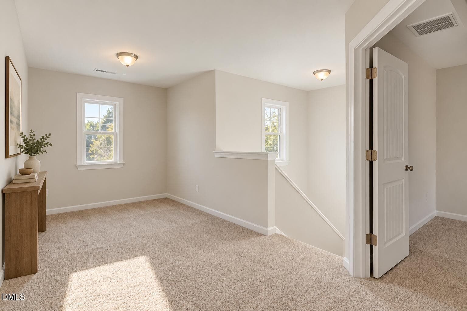 Warm, daylight-filled second-floor landi - 224 Starlet Ridge Way, Clayton, NC 27520