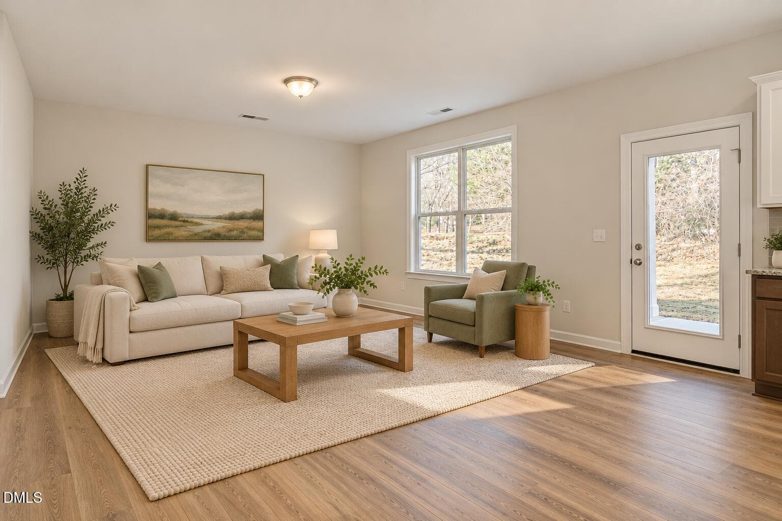 Warm oak family room with garden views-4 - 224 Starlet Ridge Way, Clayton, NC 27520
