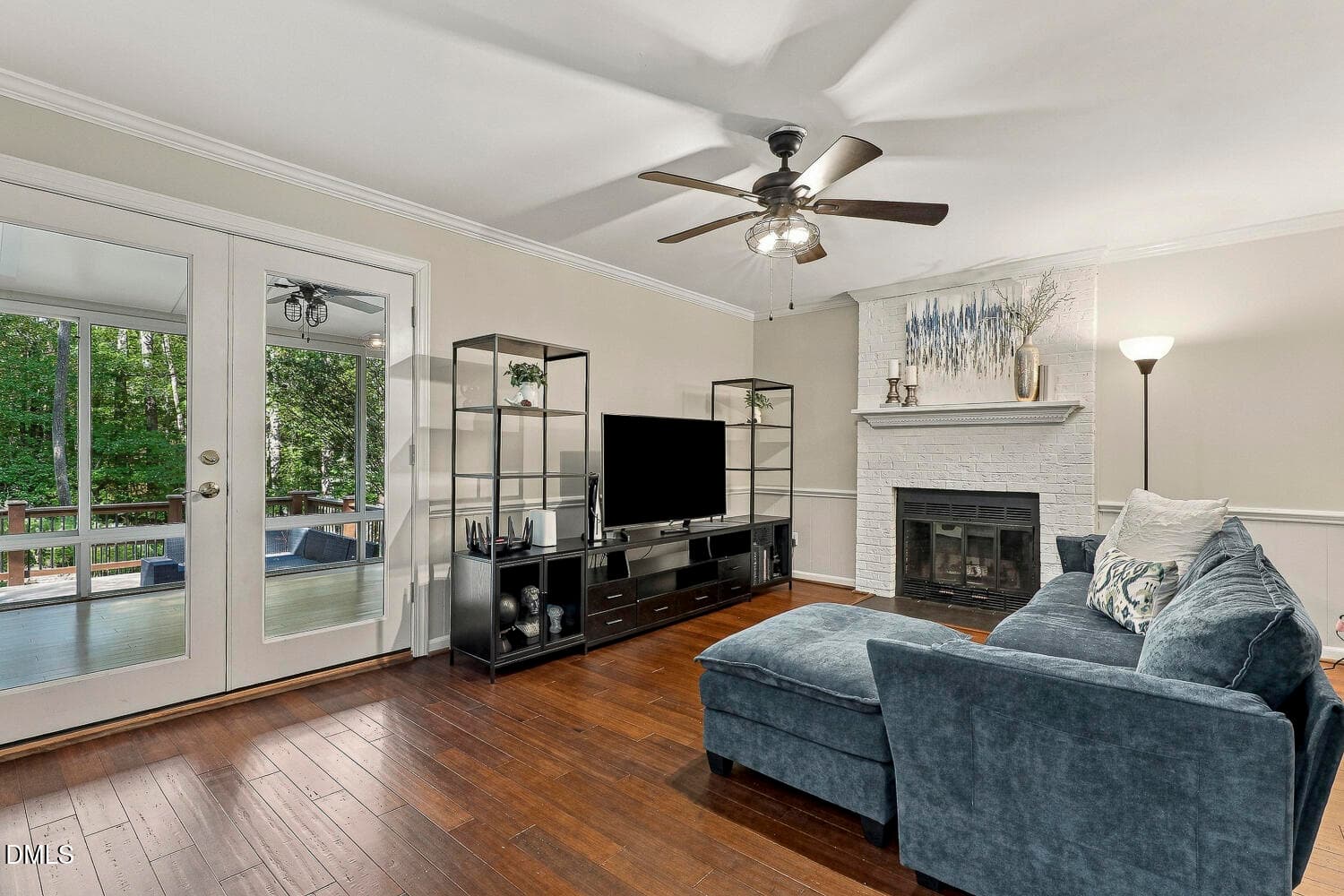 Back Living Room - 10625 Lowery Drive, Raleigh, NC 27615