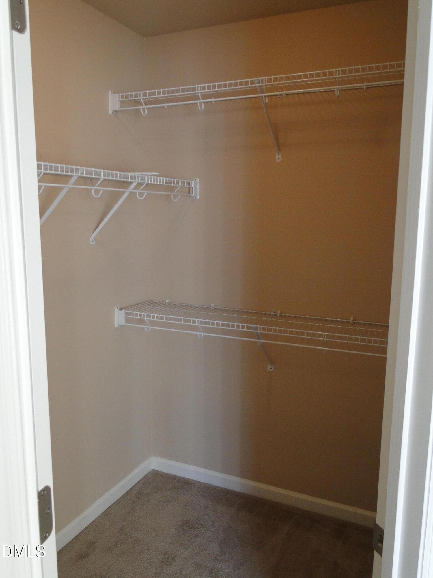 2 of 2 Primary Bedroom Closets - 5817 Abbington Way, Raleigh, NC 27610