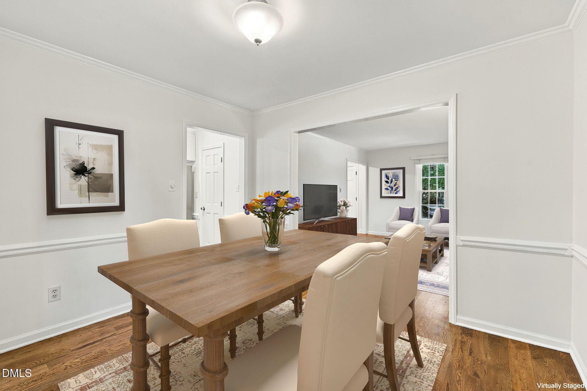 58-web-or-mls-Dining Room - 416 Myrtlewood Court, Raleigh, NC 27609