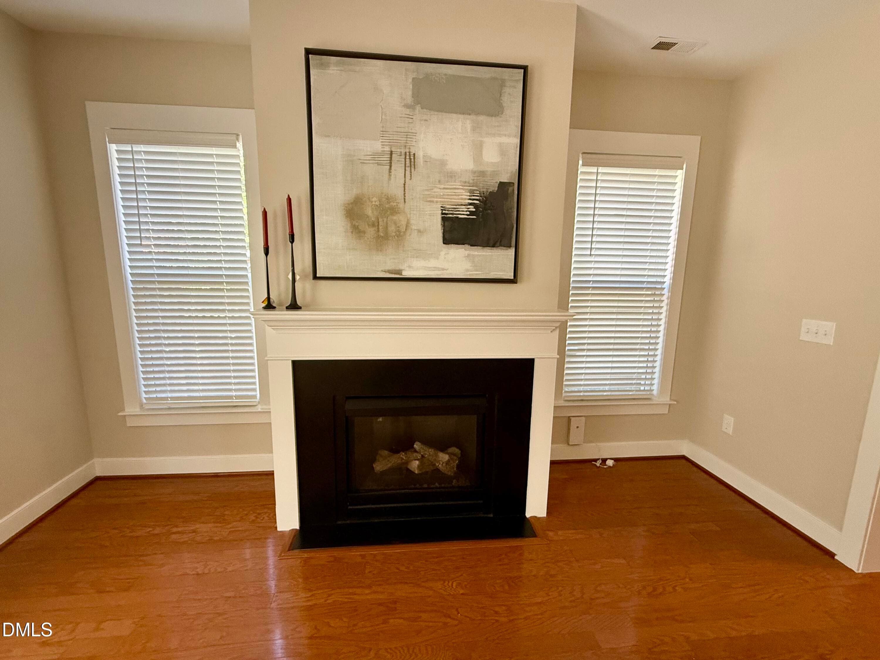 Living Room with FP - 4522 All Points View Way, Raleigh, NC 27614