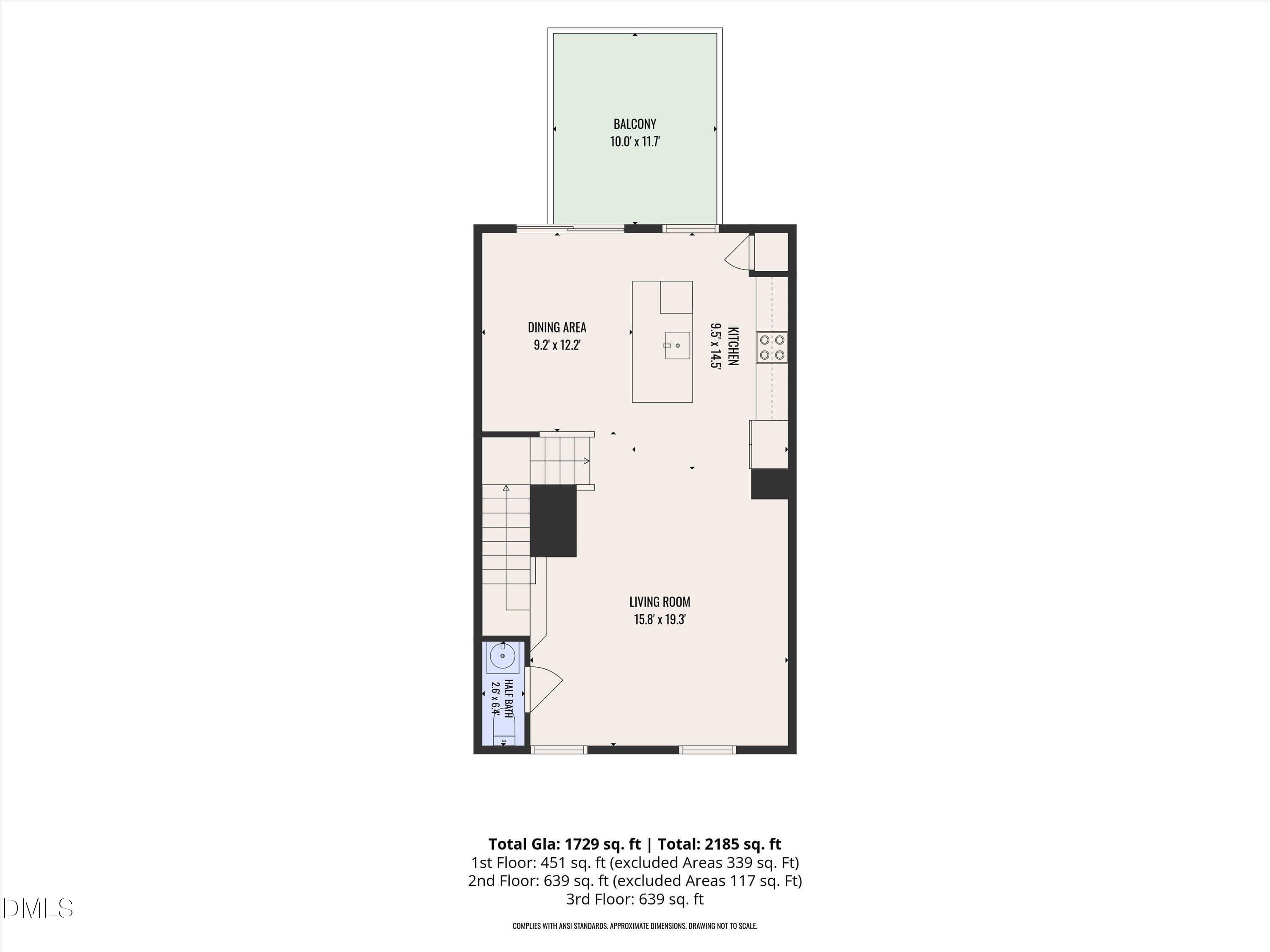 02-2nd_floor_835_romeria_drive_durham_wi - 835 Romeria Drive, Durham, NC 27713