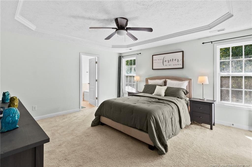 Primary Bedroom - 417 Thorncliff Drive, Raeford, NC 28376