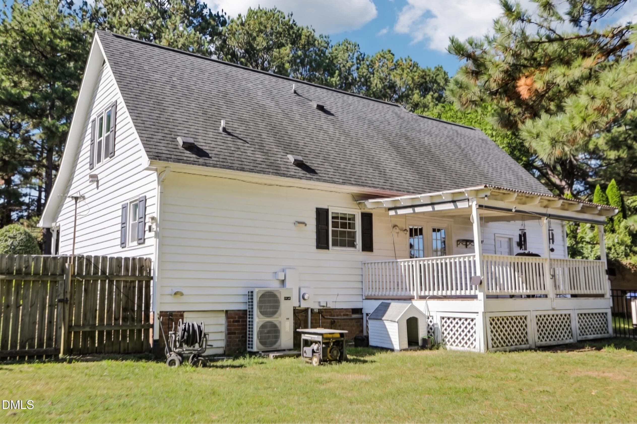 Side image of deck - 4072 Raney Way Drive, Stem, NC 27581