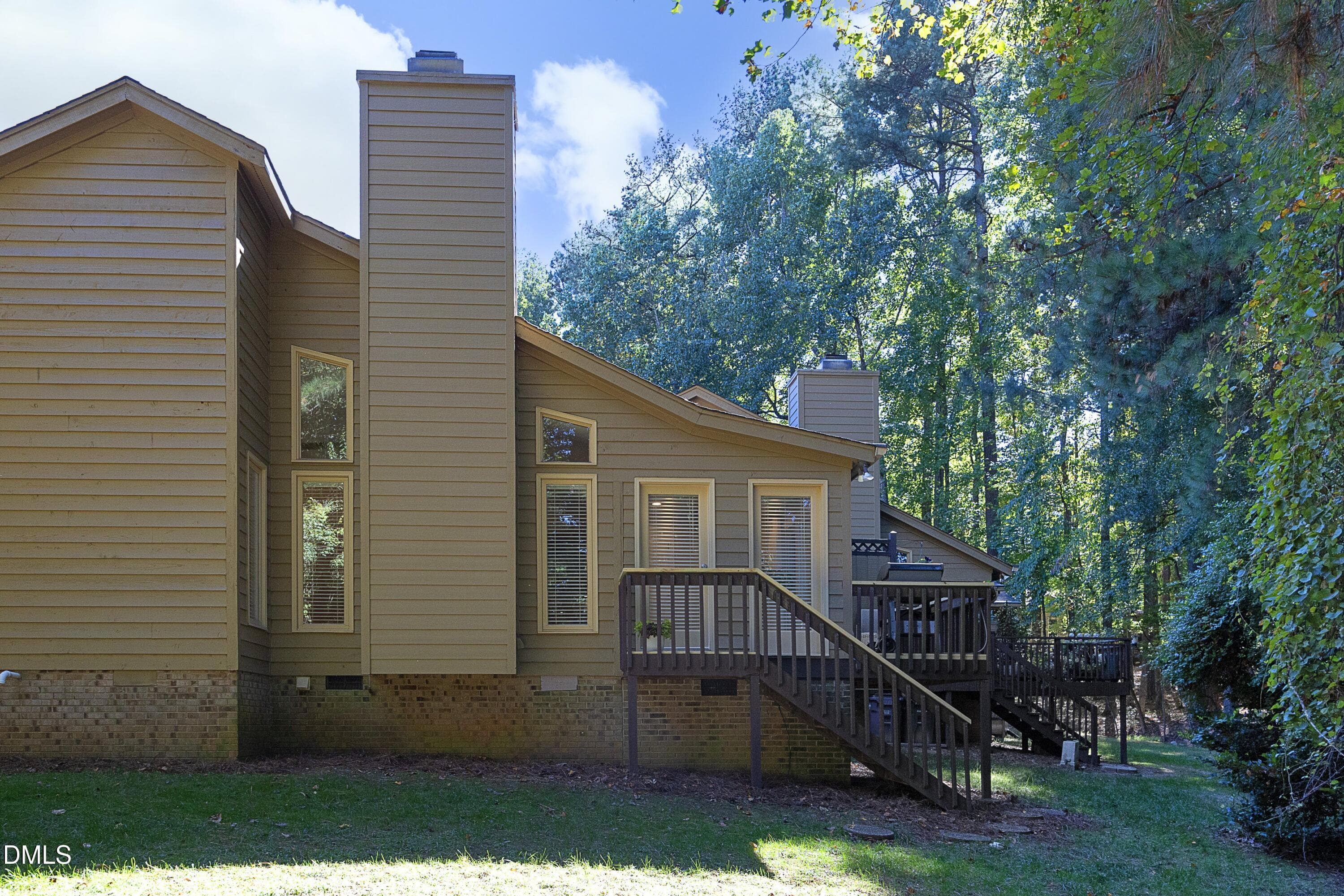 43SideExterior - 8000 Grey Oak Drive, Raleigh, NC 27615