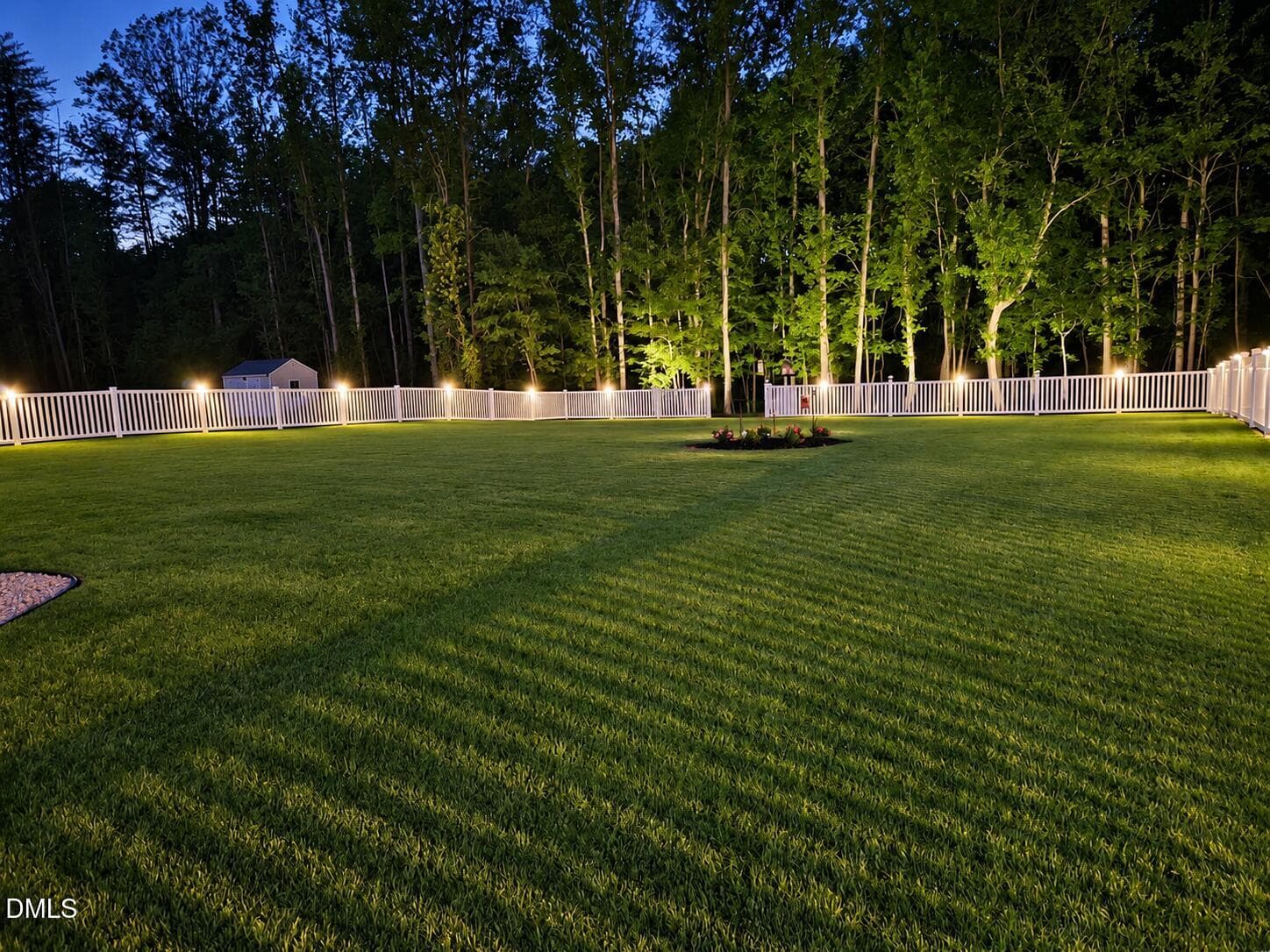 Backyard_night (2) - 130 Aylebury Ridge, Zebulon, NC 27597