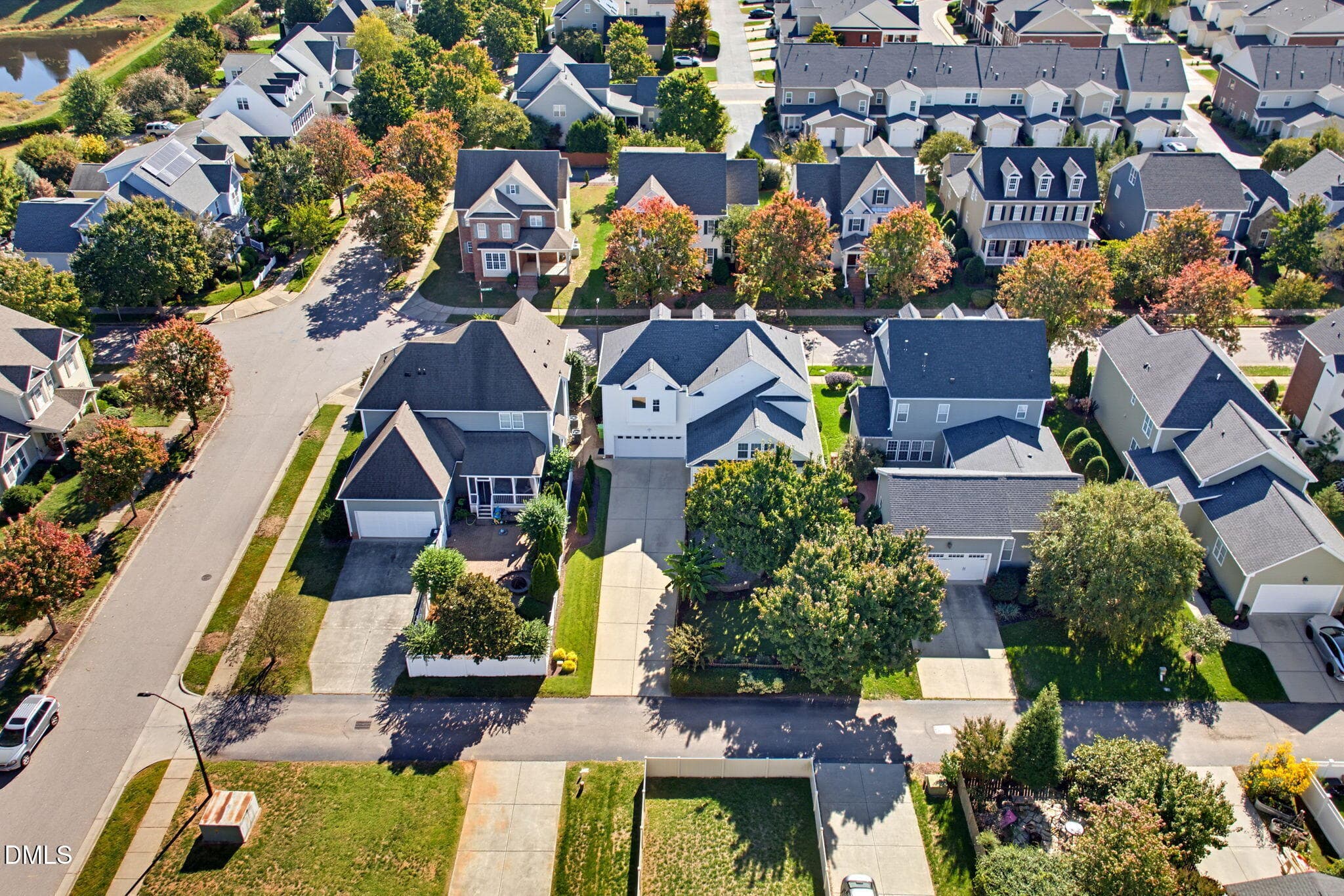 AerialRear - 1308 Palace Garden Way, Raleigh, NC 27603