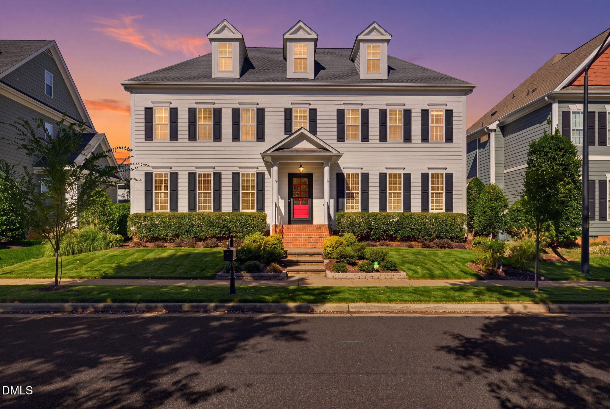 FrontTwilight - 1308 Palace Garden Way, Raleigh, NC 27603