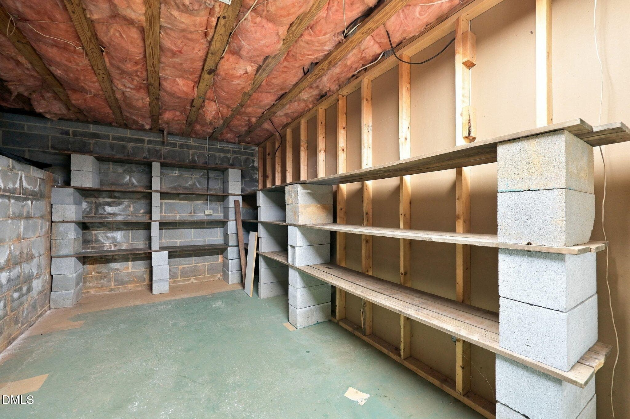 Unfinished basement area - 5320 Olde South Road, Raleigh, NC 27606