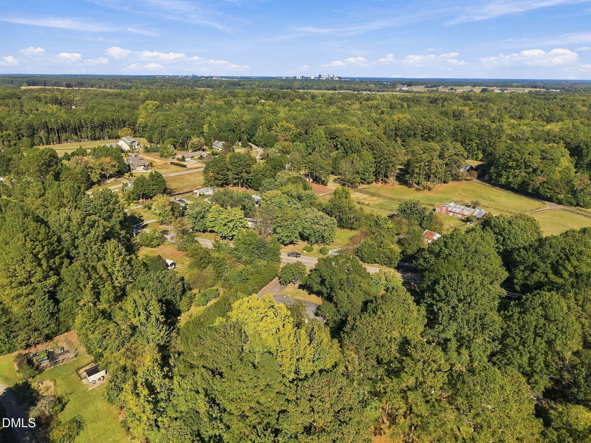 Raleigh Skyline from Home - 5320 Olde South Road, Raleigh, NC 27606