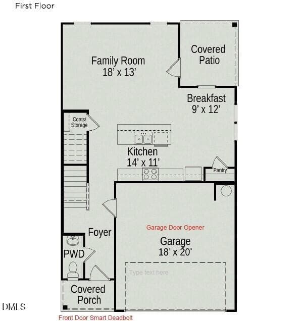 First Floor - 562 Trove Lane, Vass, NC 28394