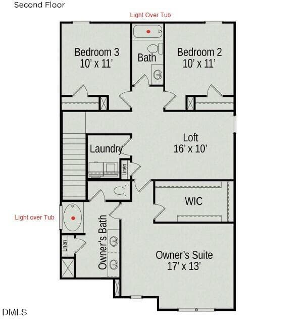 Second Floor - 562 Trove Lane, Vass, NC 28394