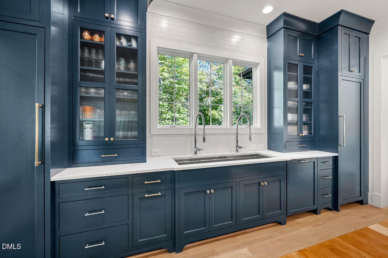 5 Foot Galley SInk with Dual Faucets - 650 Stonecrest Way, Pittsboro, NC 27312