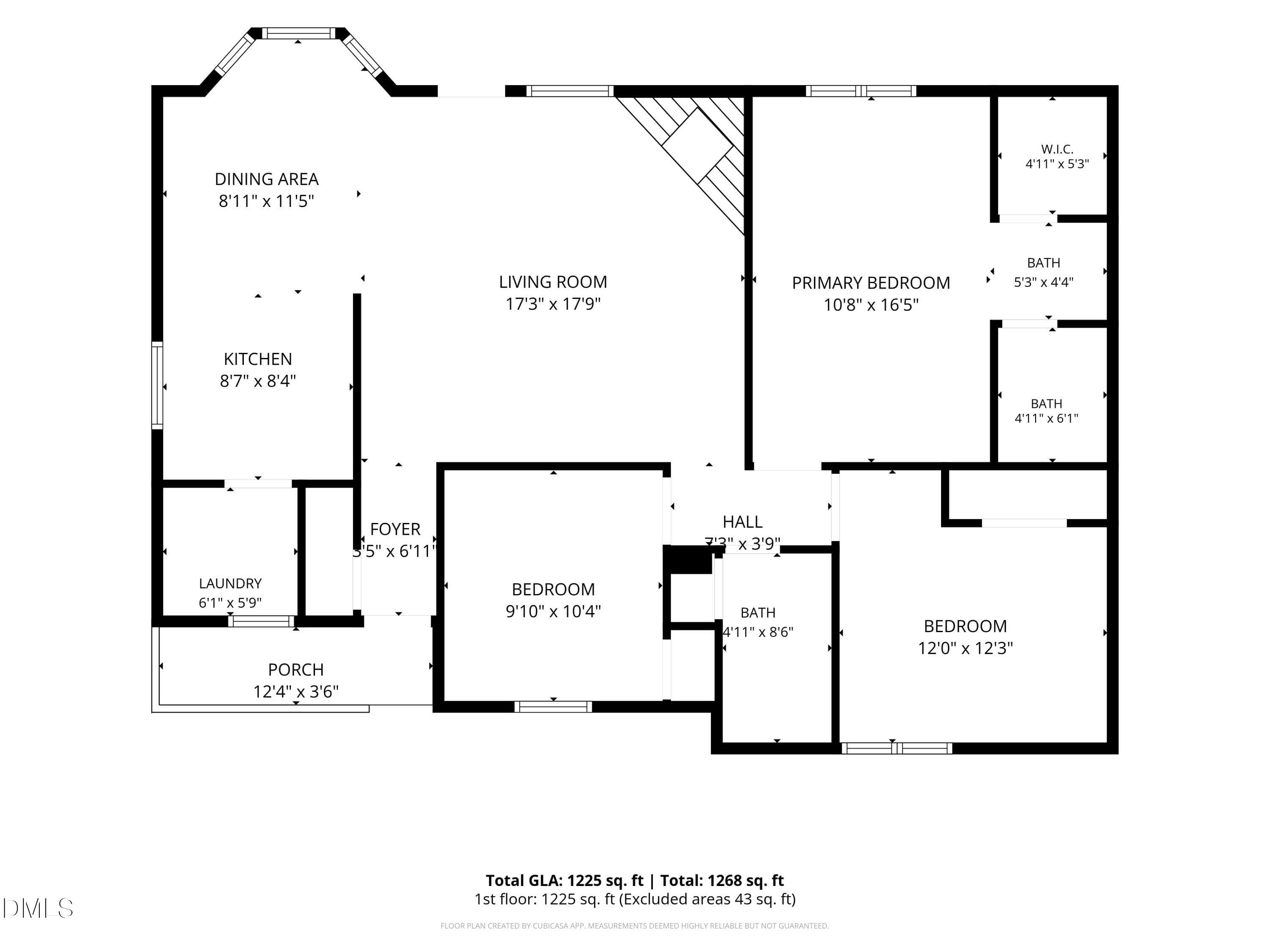 1-Floorplan_1 - 2805 Girth Lane, Raleigh, NC 27603