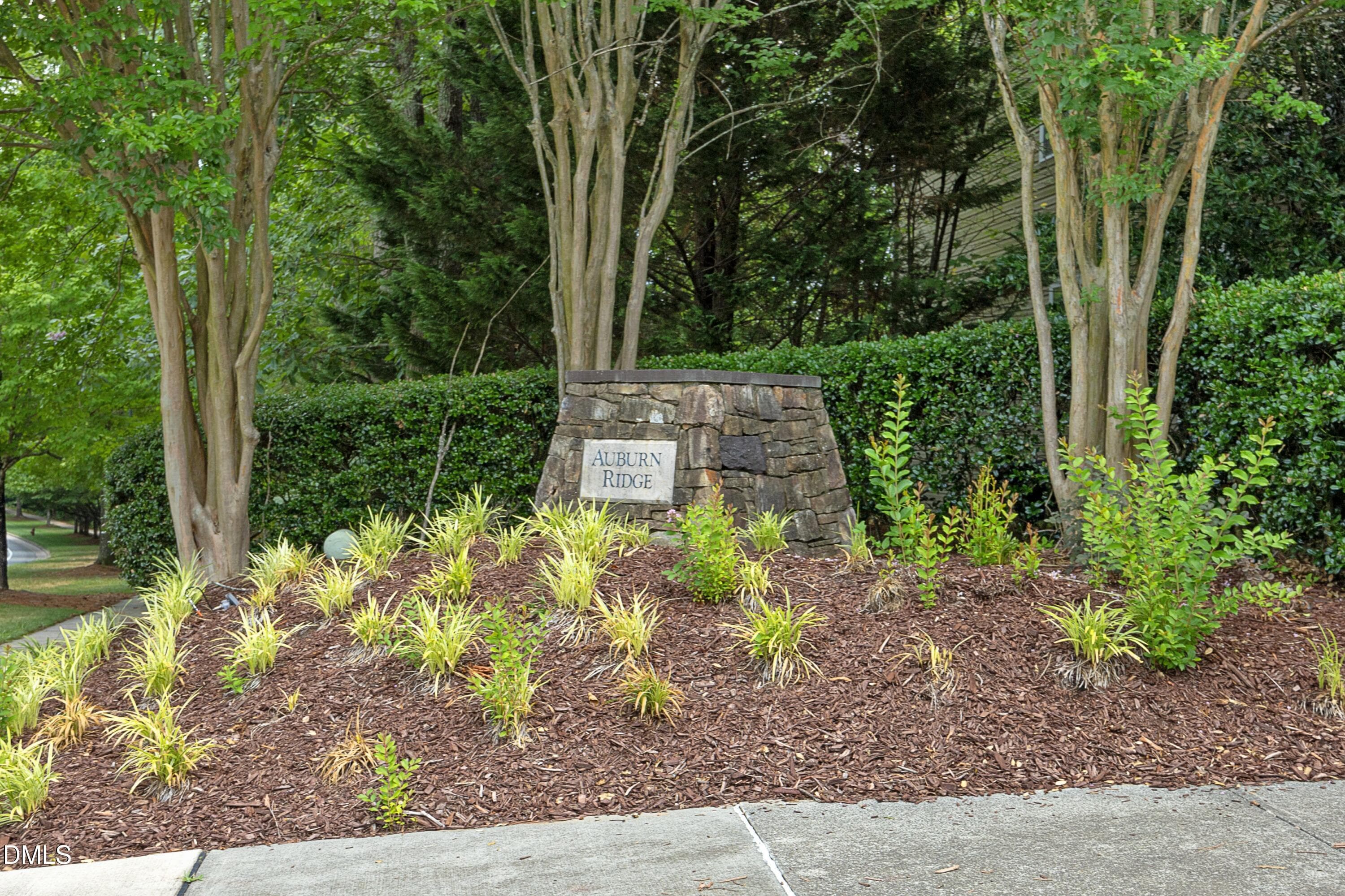 39AuburnRidgeEntrance - 1529 Pebble Creek Crossing, Durham, NC 27713