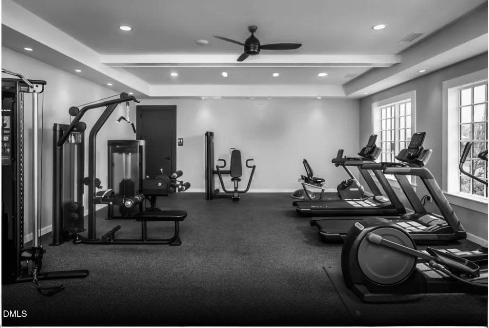 Gym - 268 Ravenscraig Park Place, Raleigh, NC 27603