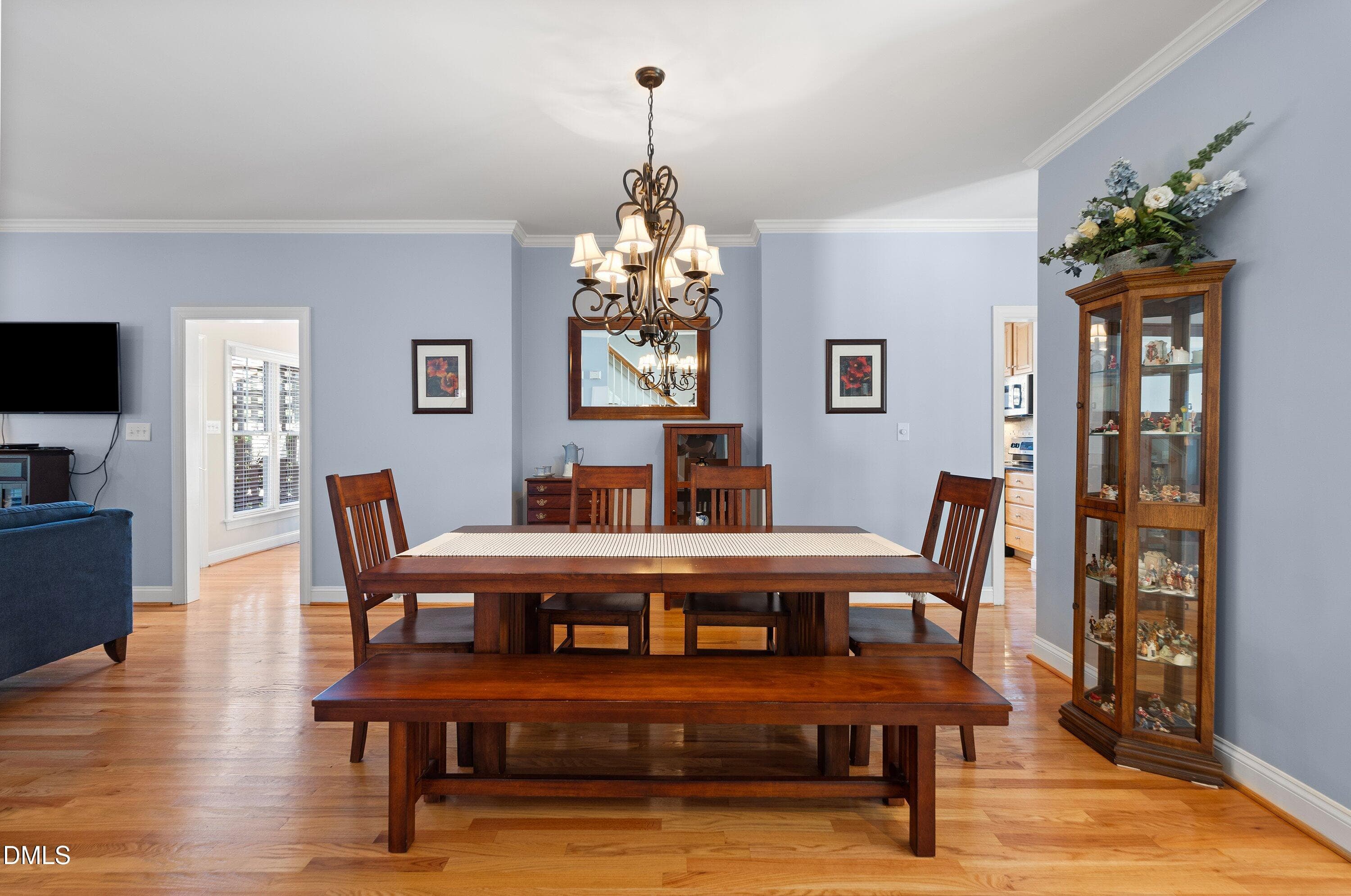 Dining Area - 1300 Groves Field Lane, Wake Forest, NC 27587