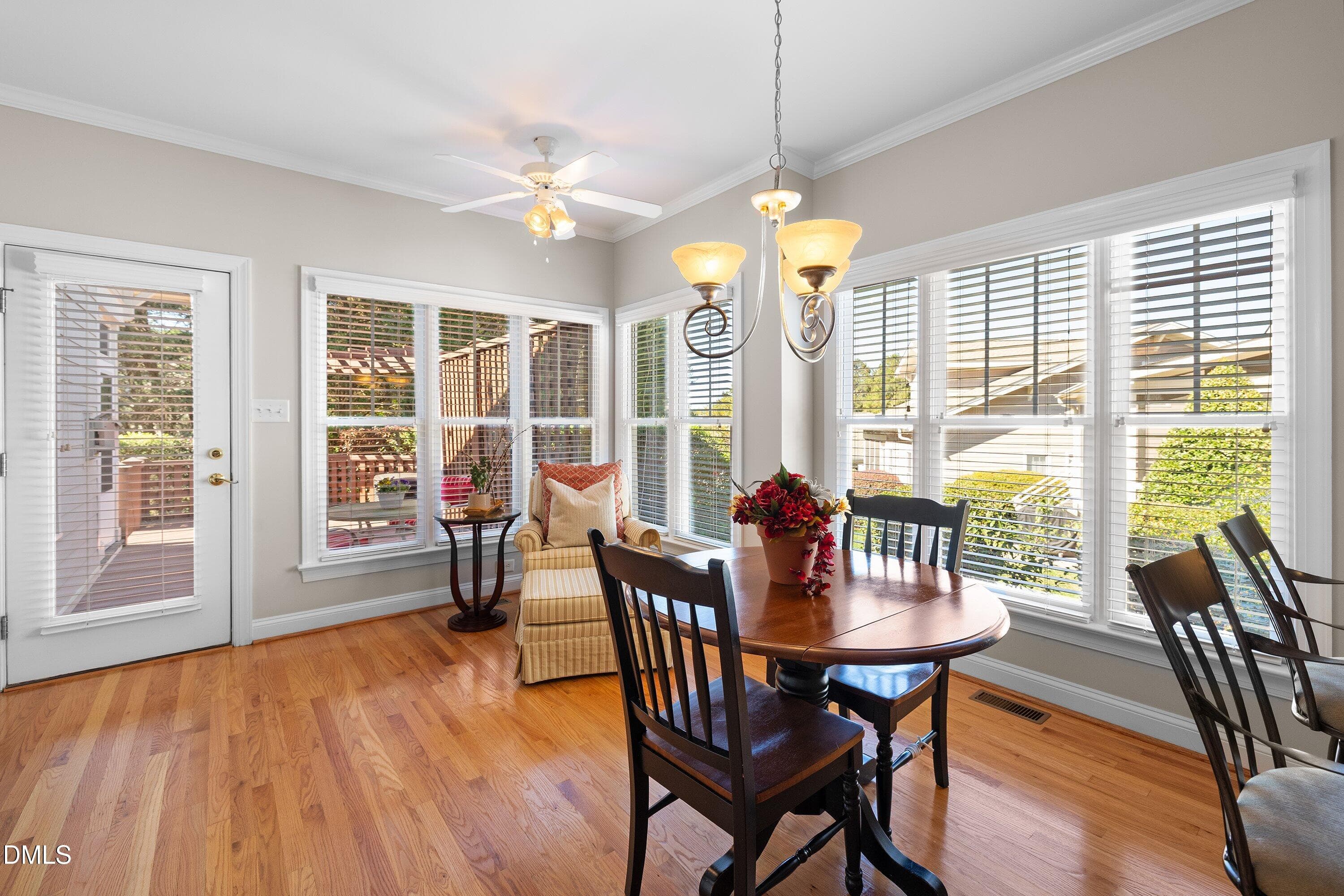 Dining Area - 1300 Groves Field Lane, Wake Forest, NC 27587
