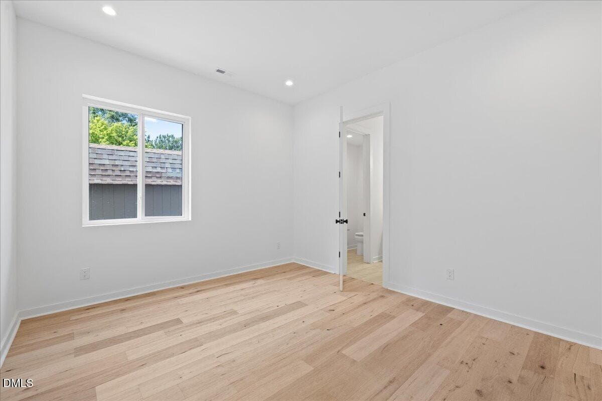 Bedroom on lower level - 804 Cotton Place 102, Raleigh, NC 27601