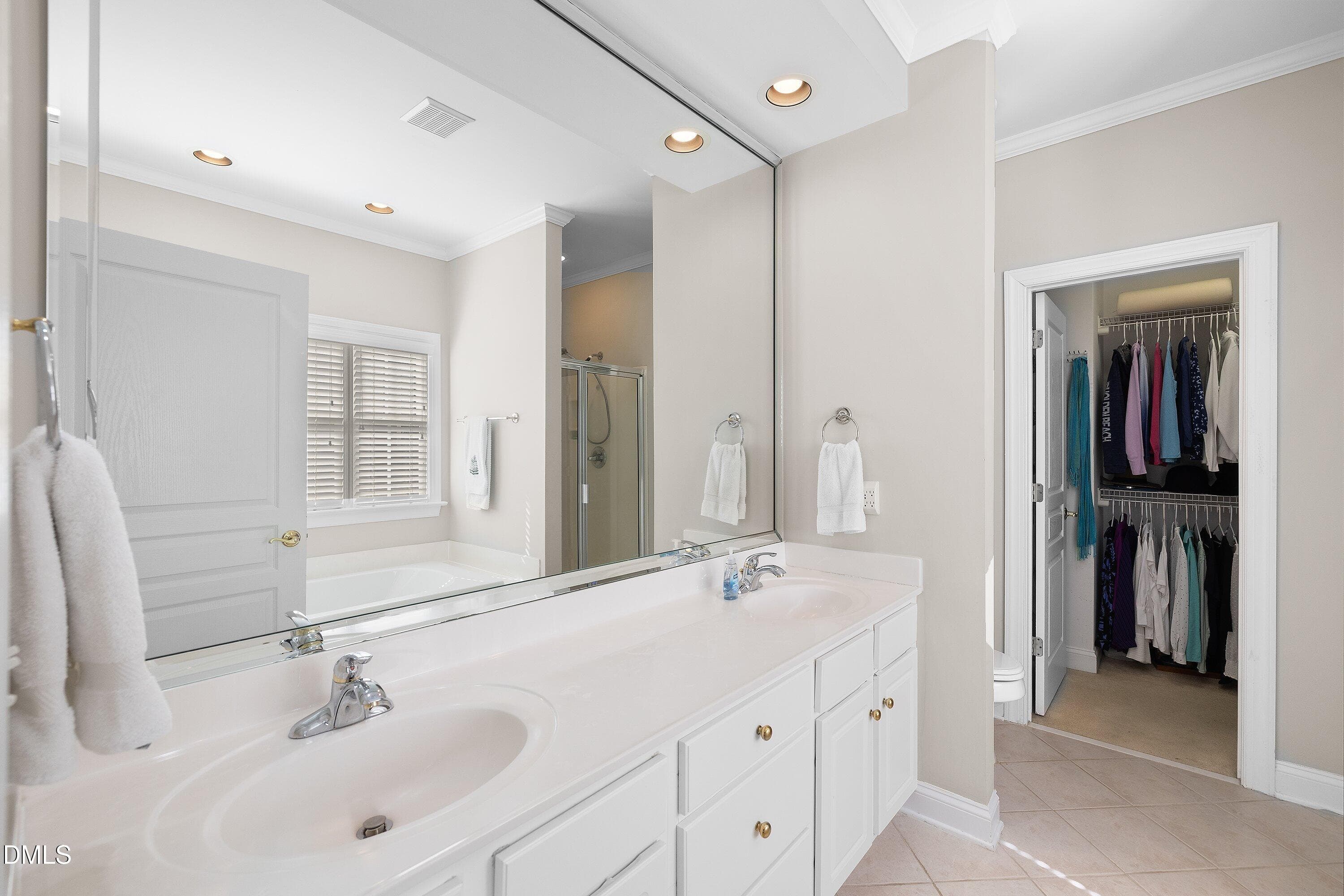 Owner suite Bathroom - 1300 Groves Field Lane, Wake Forest, NC 27587