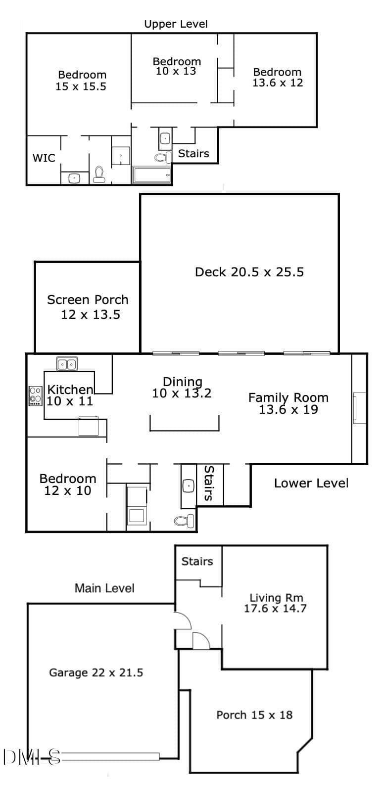 Floor Plan Photo - 1105 Shadyside Drive, Raleigh, NC 27612