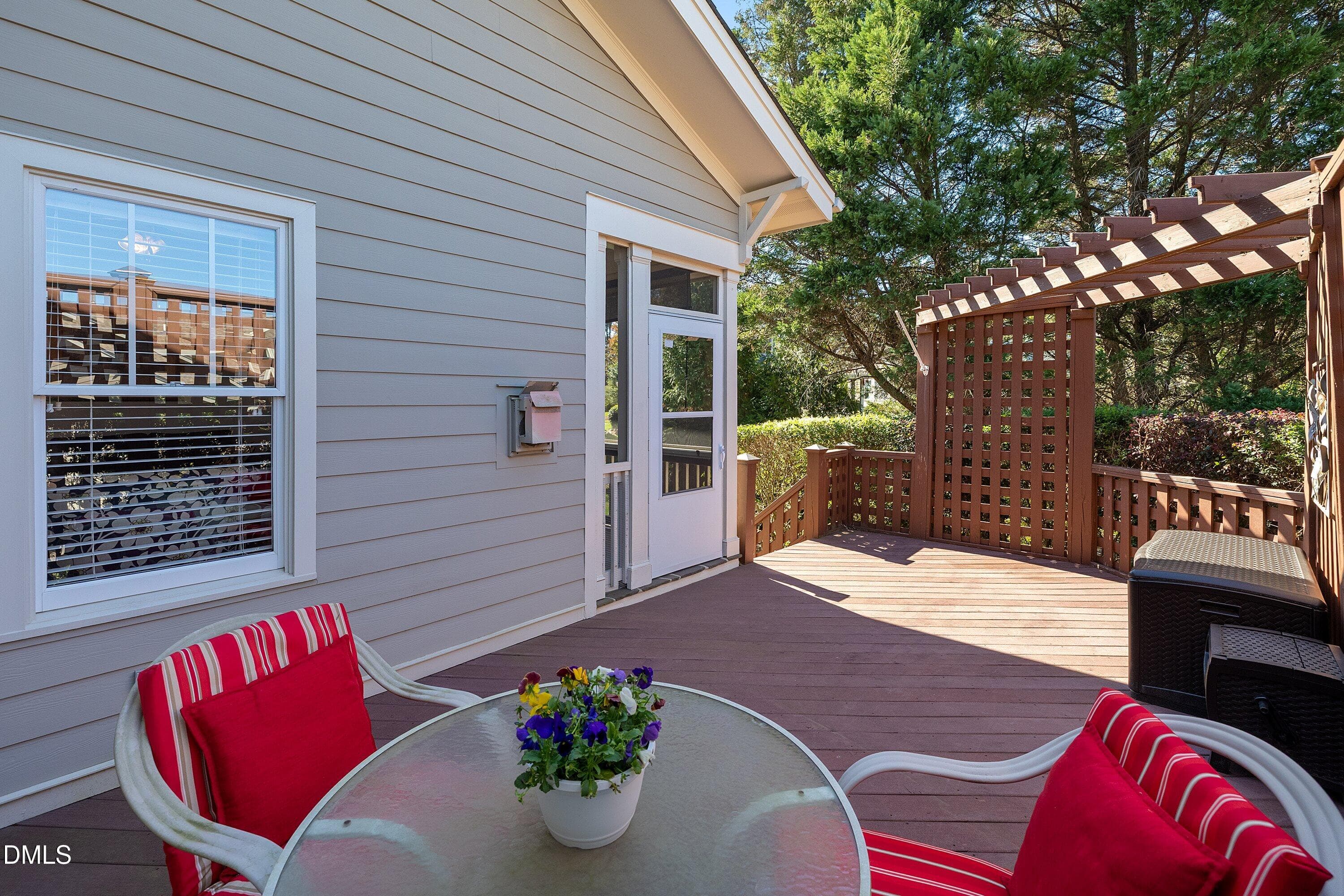 Deck - 1300 Groves Field Lane, Wake Forest, NC 27587