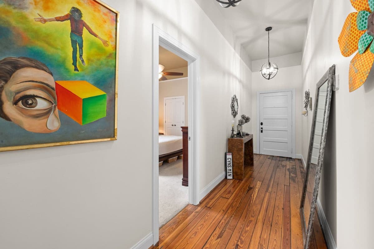 These hardwoods from 1900 are beautiful! - 813 Brewer Avenue B, Wake Forest, NC 27587