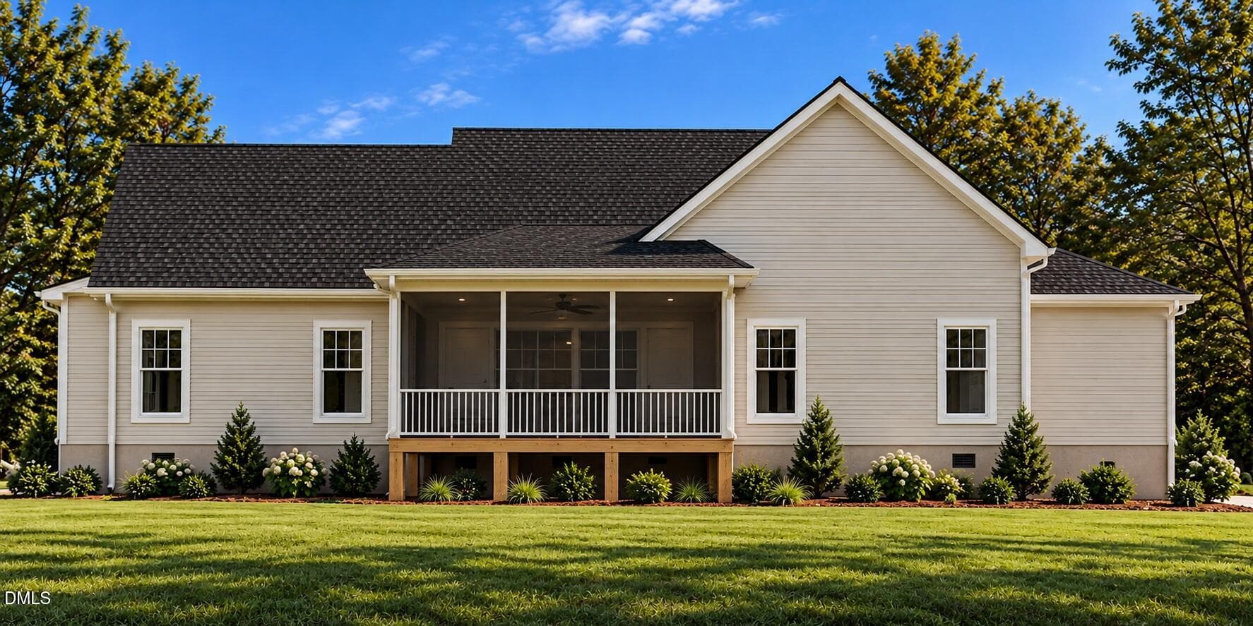 Exterior side (patio) 461 Aquilla - 461 Aquilla Road, Benson, NC 27504