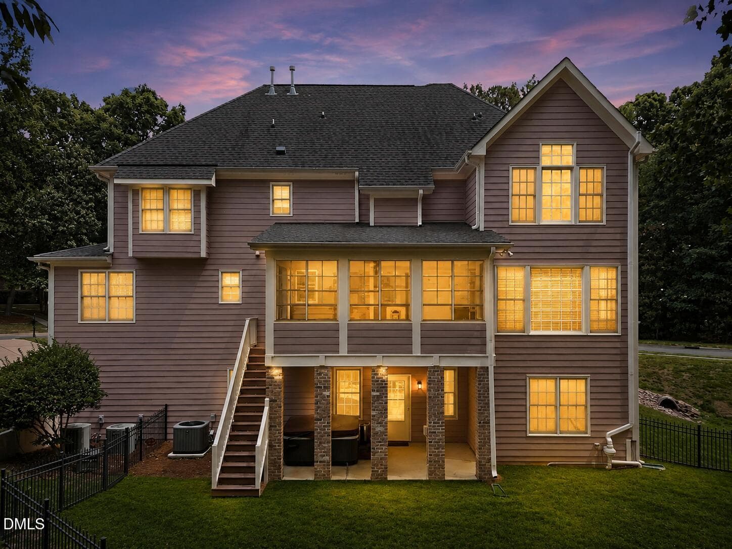 Rear exterior - 8401 Chelridge Drive, Wake Forest, NC 27587