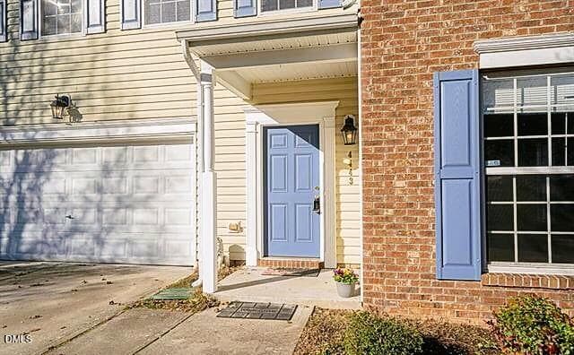 front door - 4443 Karlbrook Lane, Raleigh, NC 27616